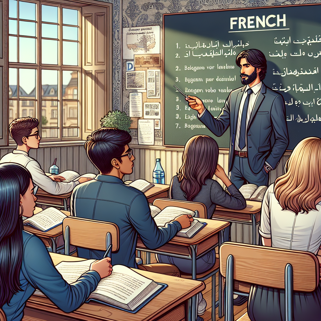 تاثیرات روانشناختی کلاس فرانسه