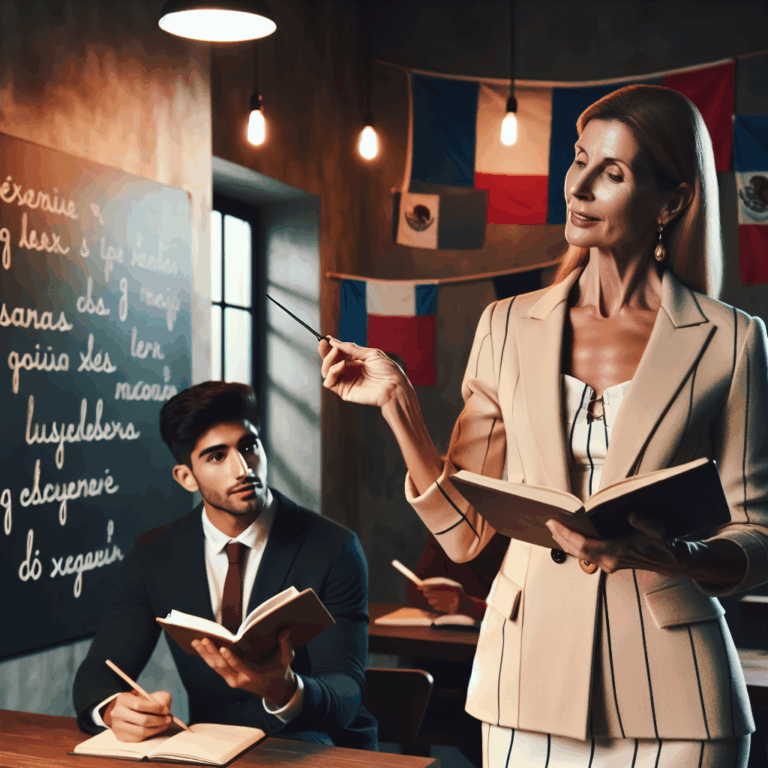 A professional and attractive image related to choosing a French language teacher