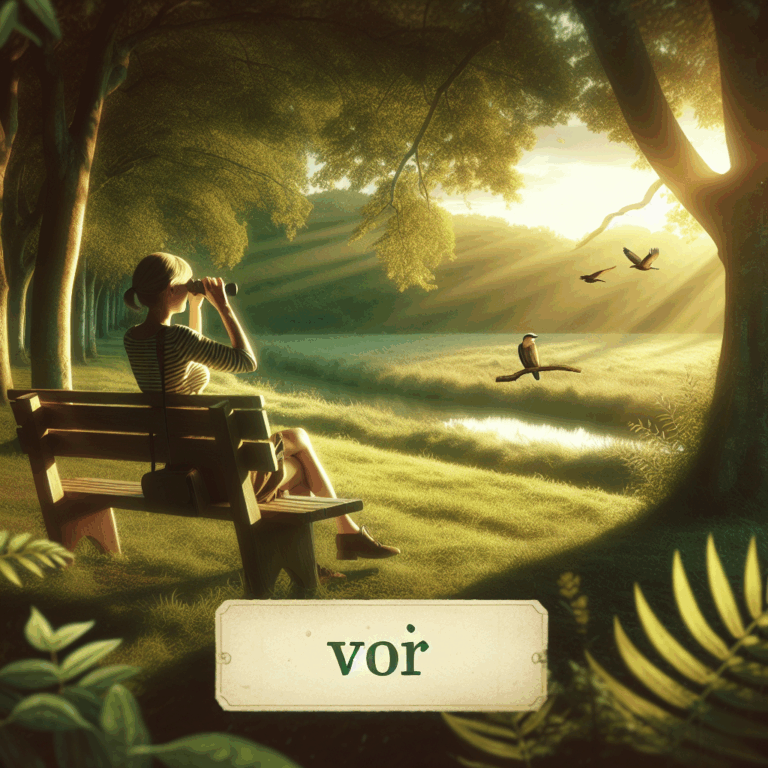 Minimal and clear image representing the verb 'voir' in French language