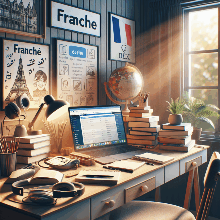 Diverse resources for learning French, including websites, apps, podcasts, videos, books, and social groups