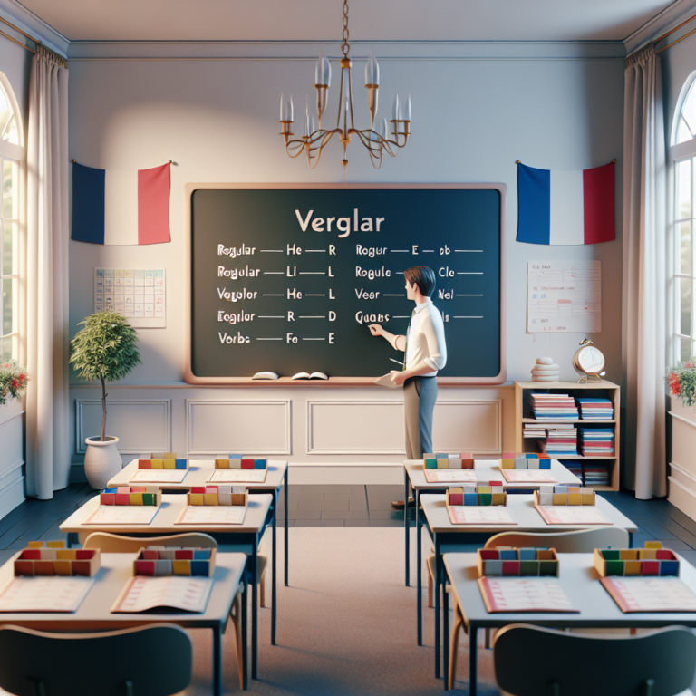 افعال باقاعده و بی‌قاعده در زبان فرانسه