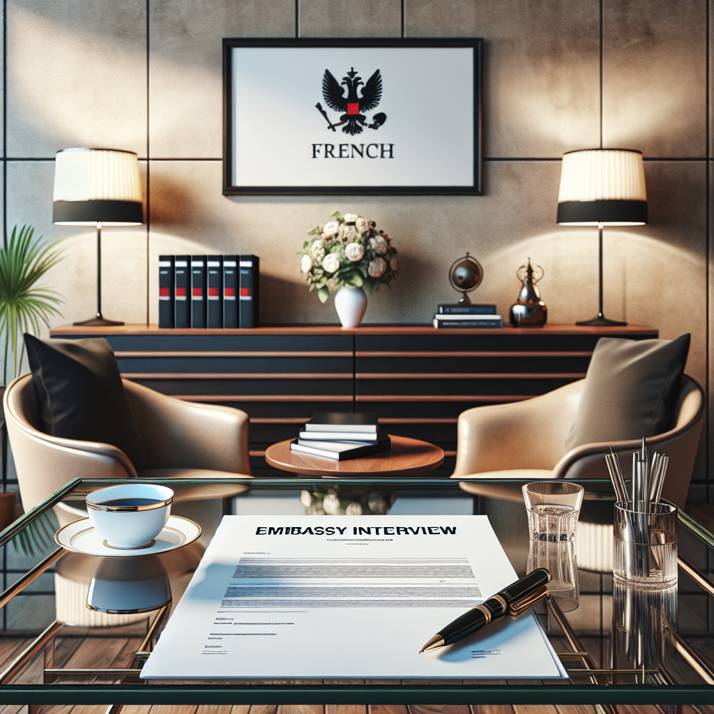 French embassy interview preparation
