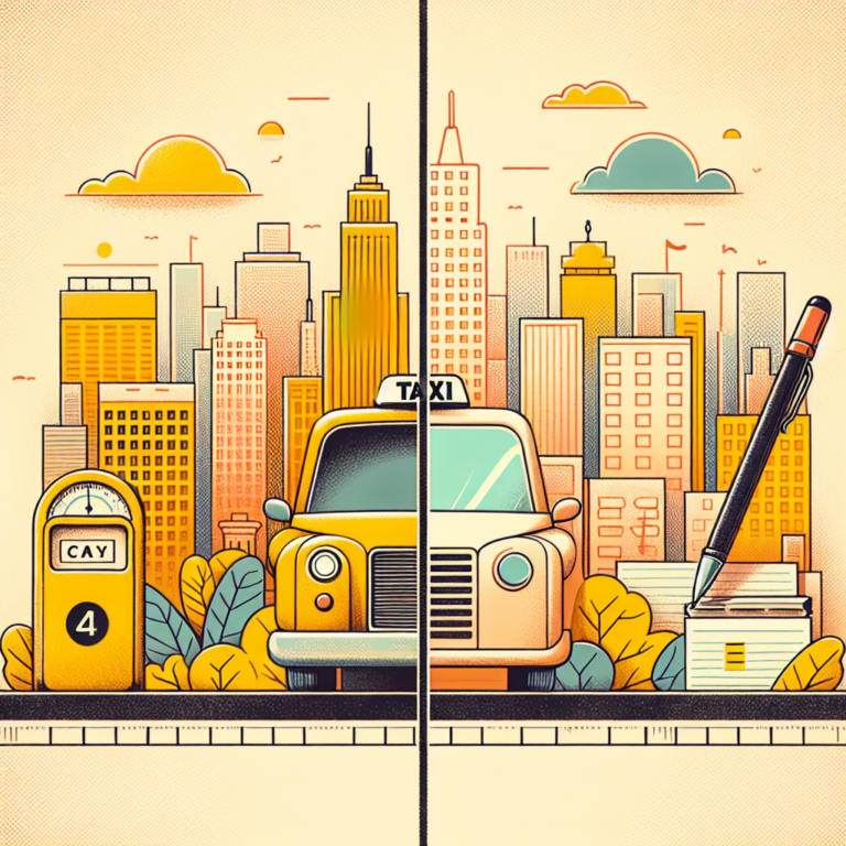 Illustration comparing Taxi and Édito French language learning methods